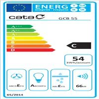 CATA GCB 55 X Telescópica o extraplana Acero inoxidable 370 m³/h