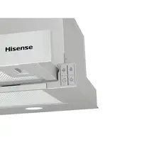 Hisense CH6TL4BX campana Semintegrada (extraíble) Acero inoxidable 450 m³/h