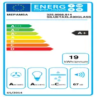 Mepamsa Silueta XLA De pared Acero inoxidable 590 m³/h