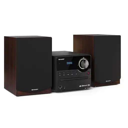 Sharp XL-B517D Microcadena de música para uso doméstico 45 W Marrón