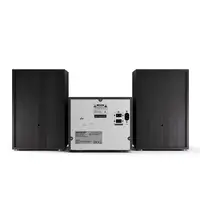Sharp XL-B517D Microcadena de música para uso doméstico 45 W Negro