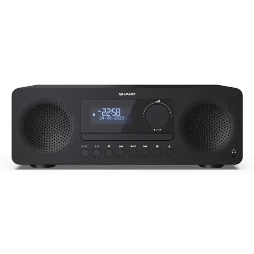 Sharp XL-B720D(BK) sistema de audio para el hogar Microcadena de música para uso d