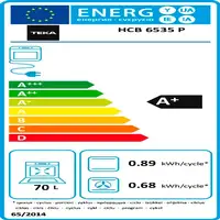 Teka HCB 6535 P 70 L 3552 W Acero inoxidable