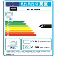 Teka HLB 840 70 L Negro