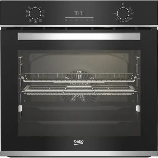 Beko BBIMA13300XS horno 72 L Negro, Acero inoxidable
