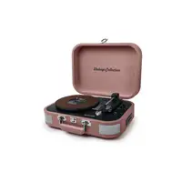 Muse MT-201 BTP tocadisco Tocadiscos de tracción por correa Negro, Rosa