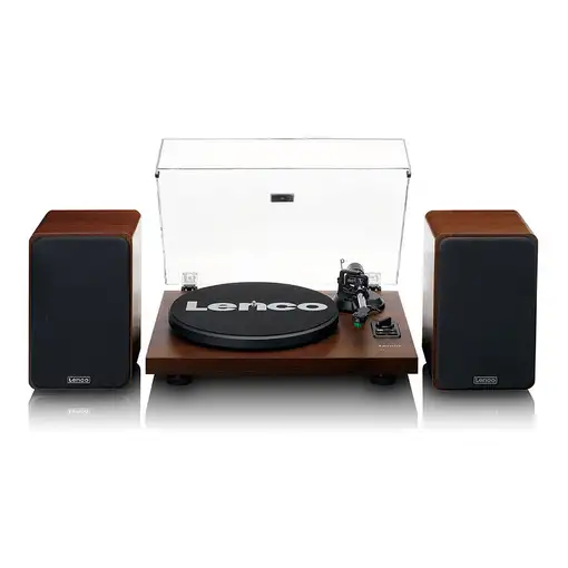 Lenco LS-600WA tocadisco Tocadiscos de tracción por correa Negro, Madera Manual