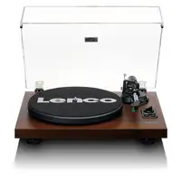 Lenco LS-600WA tocadisco Tocadiscos de tracción por correa Negro, Madera Manual