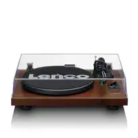 Lenco LS-600WA tocadisco Tocadiscos de tracción por correa Negro, Madera Manual