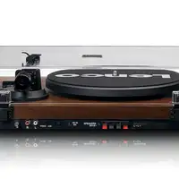 Lenco LS-600WA tocadisco Tocadiscos de tracción por correa Negro, Madera Manual