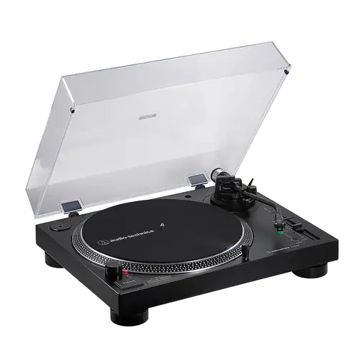 Audio-Technica AT-LP120XBT-USB tocadisco Tocadiscos de tracción directa Negro Manu