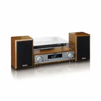 Lenco MC-160WD tocadisco Tocadiscos de tracción por correa Madera Manual