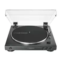Audio-Technica AT-LP60X Tocadiscos de tracción por correa Negro Totalmente automát