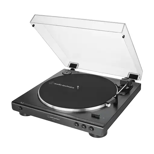 Audio-Technica AT-LP60X Tocadiscos de tracción por correa Negro Totalmente automát