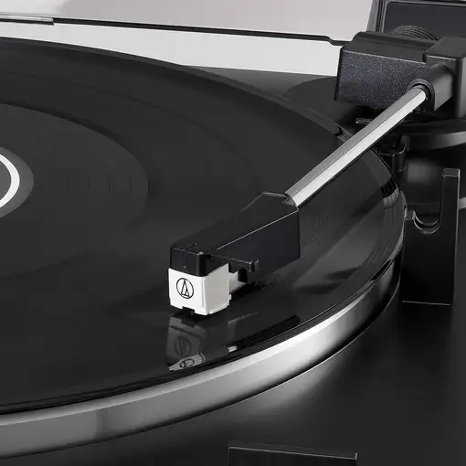 Audio-Technica AT-LP60X Tocadiscos de tracción por correa Negro Totalmente automát