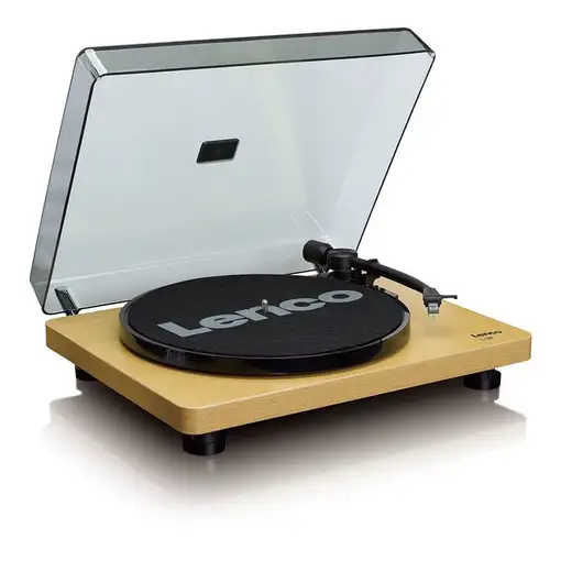 Lenco L-30 Tocadiscos de tracción por correa Madera Semiautomático