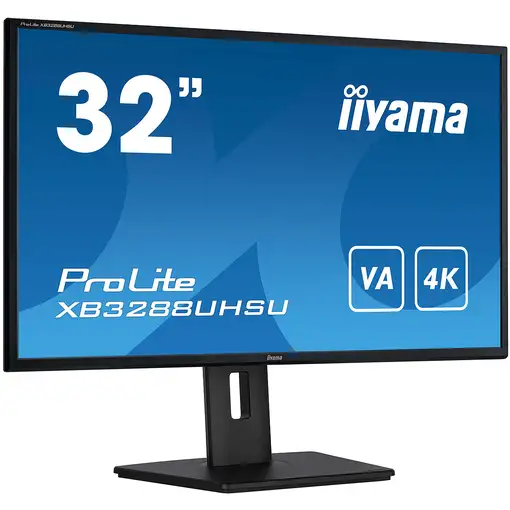 iiyama ProLite XB3288UHSU-B5 pantalla para PC 80 cm (31.5") 3840 x 2160 Pixeles 4K