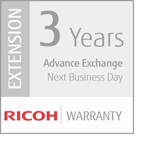 Ricoh Extensión de Garantía a 3 años (Departamentos)
