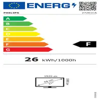 Philips E Line 272E1CA/00 LED display 68,6 cm (27") 1920 x 1080 Pixeles Full HD LC