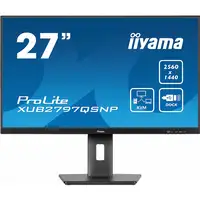 iiyama ProLite XUB2797QSNP-B1 pantalla para PC 68,6 cm (27") 2560 x 1440 Pixeles W