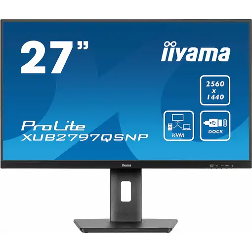 iiyama ProLite XUB2797QSNP-B1 pantalla para PC 68,6 cm (27") 2560 x 1440 Pixeles W