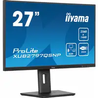 iiyama ProLite XUB2797QSNP-B1 pantalla para PC 68,6 cm (27") 2560 x 1440 Pixeles W