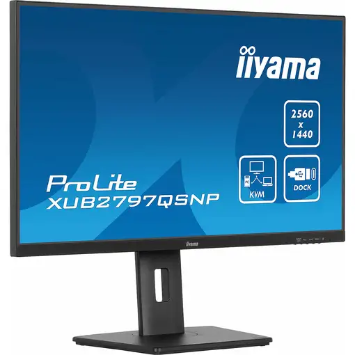 iiyama ProLite XUB2797QSNP-B1 pantalla para PC 68,6 cm (27") 2560 x 1440 Pixeles W