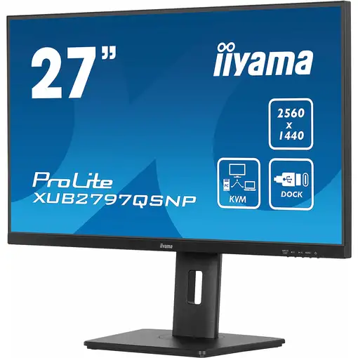 iiyama ProLite XUB2797QSNP-B1 pantalla para PC 68,6 cm (27") 2560 x 1440 Pixeles W