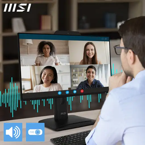 MSI Pro MP242PMG pantalla para PC 60,5 cm (23.8") 1920 x 1080 Pixeles Full HD LCD