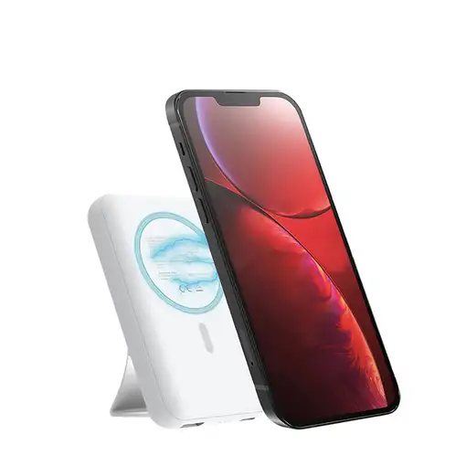Celly MAGPB10000WH batería externa 10000 mAh Cargador inalámbrico Blanco