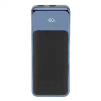 Rivacase VA1080 batería externa Polímero de litio 30000 mAh Negro, Azul