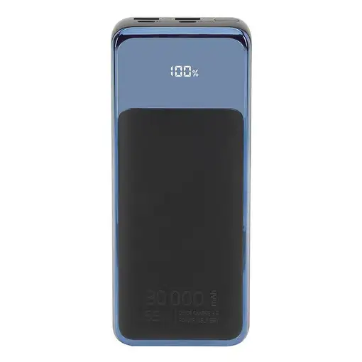 Rivacase VA1080 batería externa Polímero de litio 30000 mAh Negro, Azul