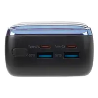 Rivacase VA1080 batería externa Polímero de litio 30000 mAh Negro, Azul