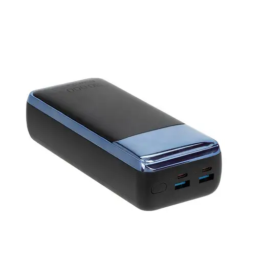 Rivacase VA1080 batería externa Polímero de litio 30000 mAh Negro, Azul