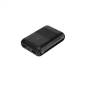 Ksix BXBA10000SM02 batería externa Polímero de litio 10000 mAh Negro
