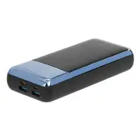 Rivacase VA1075 batería externa Polímero de litio 20000 mAh Negro, Azul