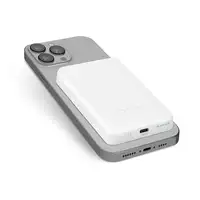 SBS TEBB5000MAG1CW batería externa 5000 mAh Cargador inalámbrico Blanco