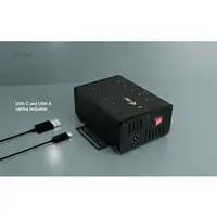 i-tec USB-C/USB-A Metal Charging + data HUB, 15W per port, 10x USB-C