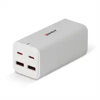 Lindy 73441 cargador de dispositivo móvil Universal Blanco Corriente alterna Carga