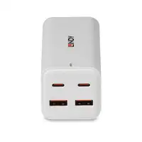 Lindy 73441 cargador de dispositivo móvil Universal Blanco Corriente alterna Carga