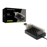 Conceptronic OZUL02B cargador de dispositivo móvil Universal Negro Corriente alter