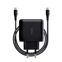 Trust Maxo 65W Universal Negro Corriente alterna