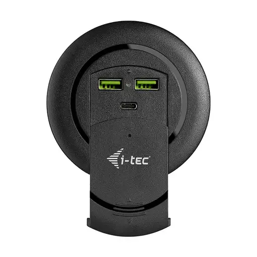 i-tec Built-in Desktop Fast Charger, USB-C PD 3.0 + 3x USB 3.0 QC3.0, 96 W