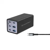 Conceptronic OZUL06BE cargador de dispositivo móvil Universal Negro Corriente alte