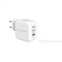 Conceptronic ALTHEA17W cargador de dispositivo móvil Universal Blanco Corriente al
