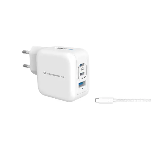 Conceptronic ALTHEA17W cargador de dispositivo móvil Universal Blanco Corriente al