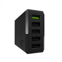 Green Cell CHARGC05 cargador de dispositivo móvil Universal Negro Corriente altern