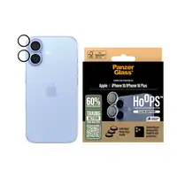 PanzerGlass ® Hoops® Transparent Camera Lens Protector iPhone 16 | 16 Plus Protect