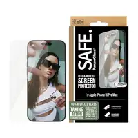 PanzerGlass SAFE. by ® Screen Protector iPhone 16 Pro Max | Ultra-Wide Fit Protect