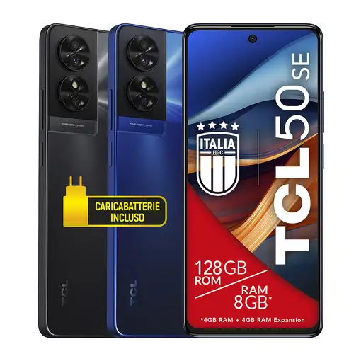 TCL 50 SE 17,2 cm (6.78") SIM doble Android 14 4G USB Tipo C 4 GB 128 GB 5010 mAh